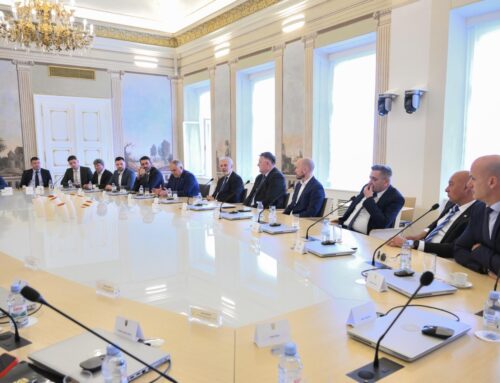 Radni sastanak u Vladi RH